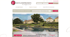 Desktop Screenshot of genussreisen.de